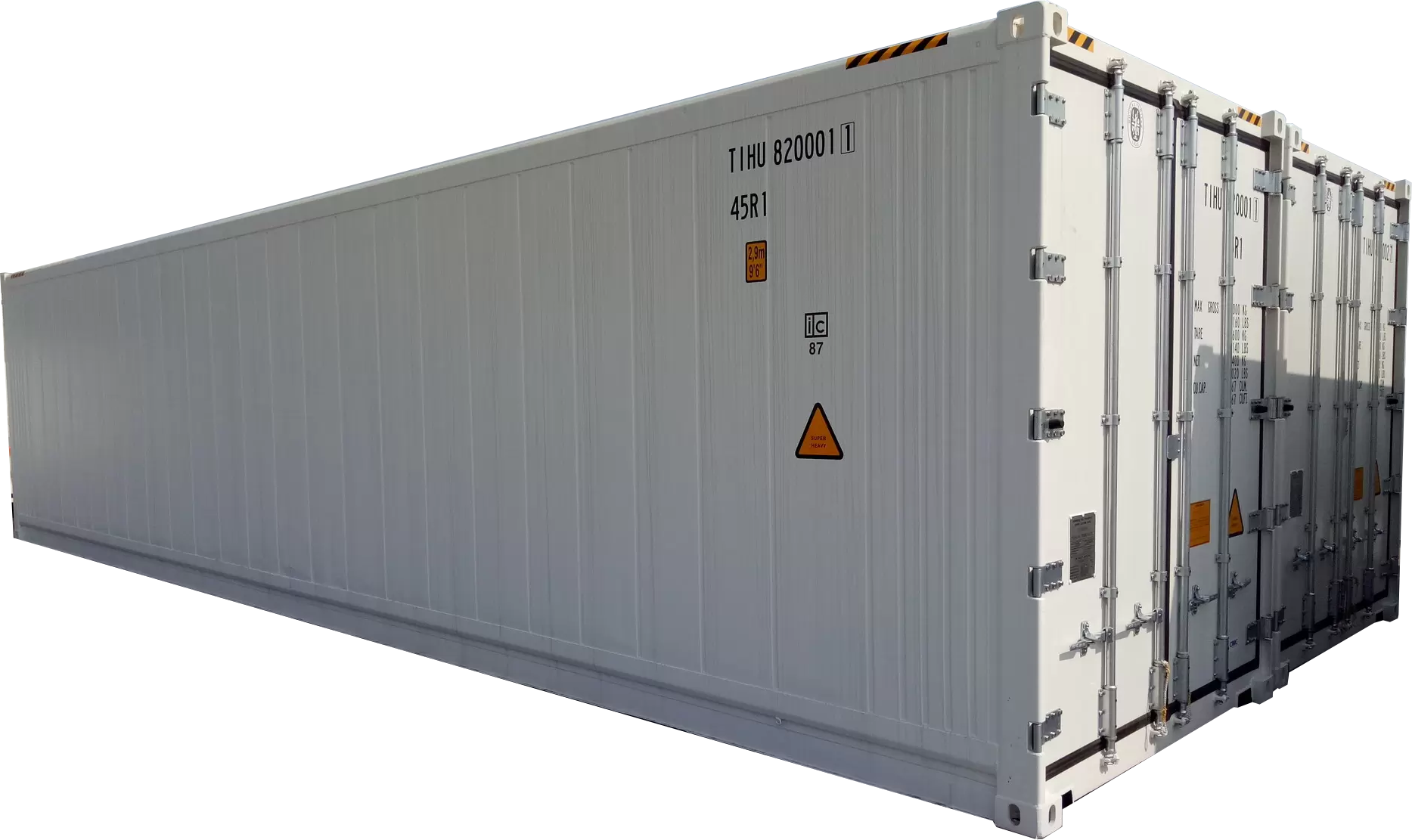 40 High Cube Refrigerated Containers